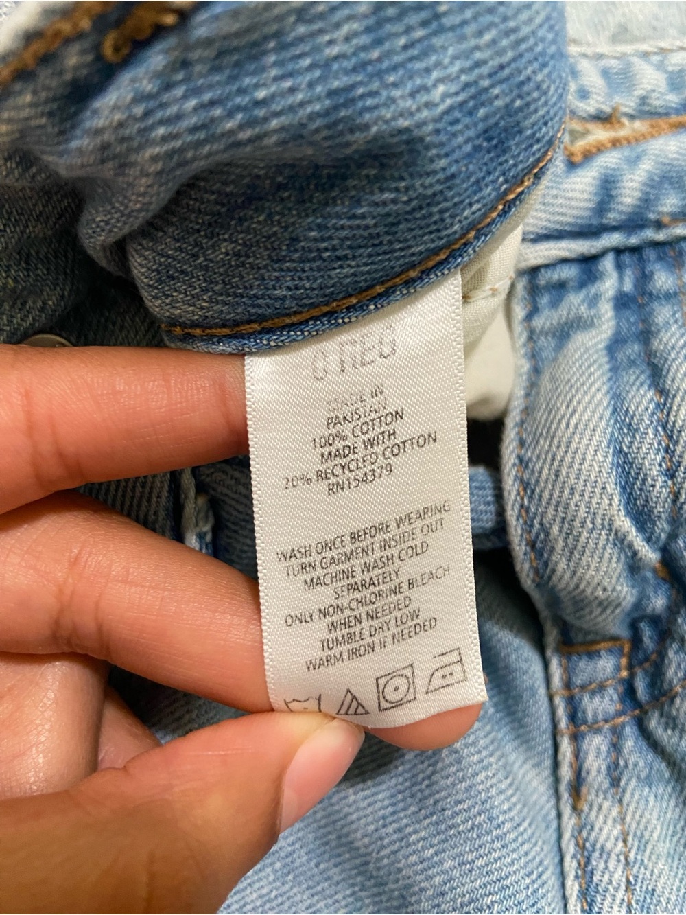 Aeropostale Light Blue Wide-Leg Women's Jeans - Picture 4 of 8